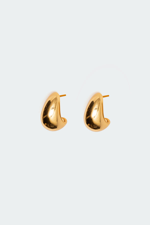 edikted Goes With Everything Chunky Stud Earrings gold