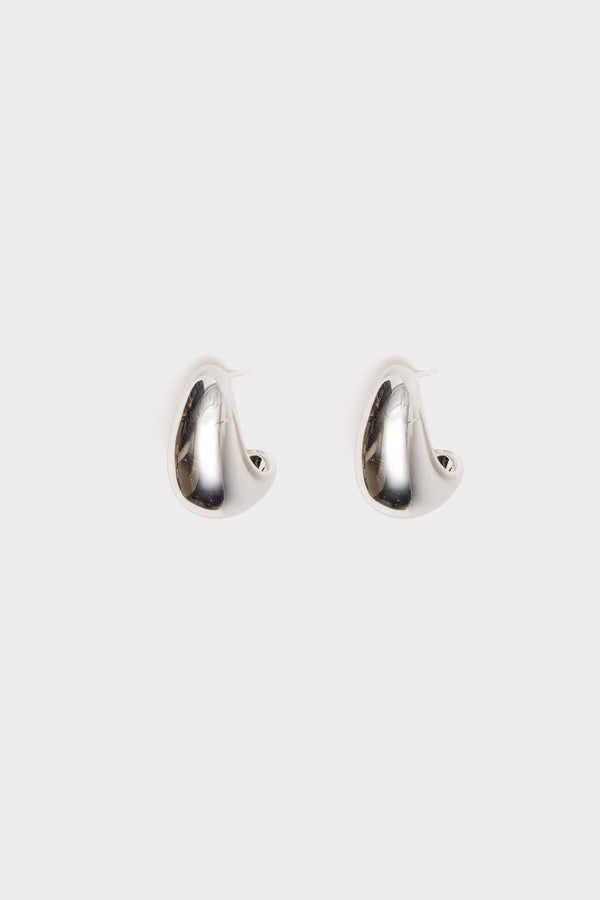 edikted Goes With Everything Chunky Stud Earrings silver